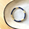 bracelet pure lapis lazuli