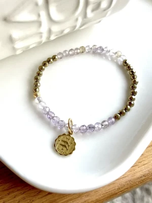 BRACELET POISSON ASTRO AMETHYSTE