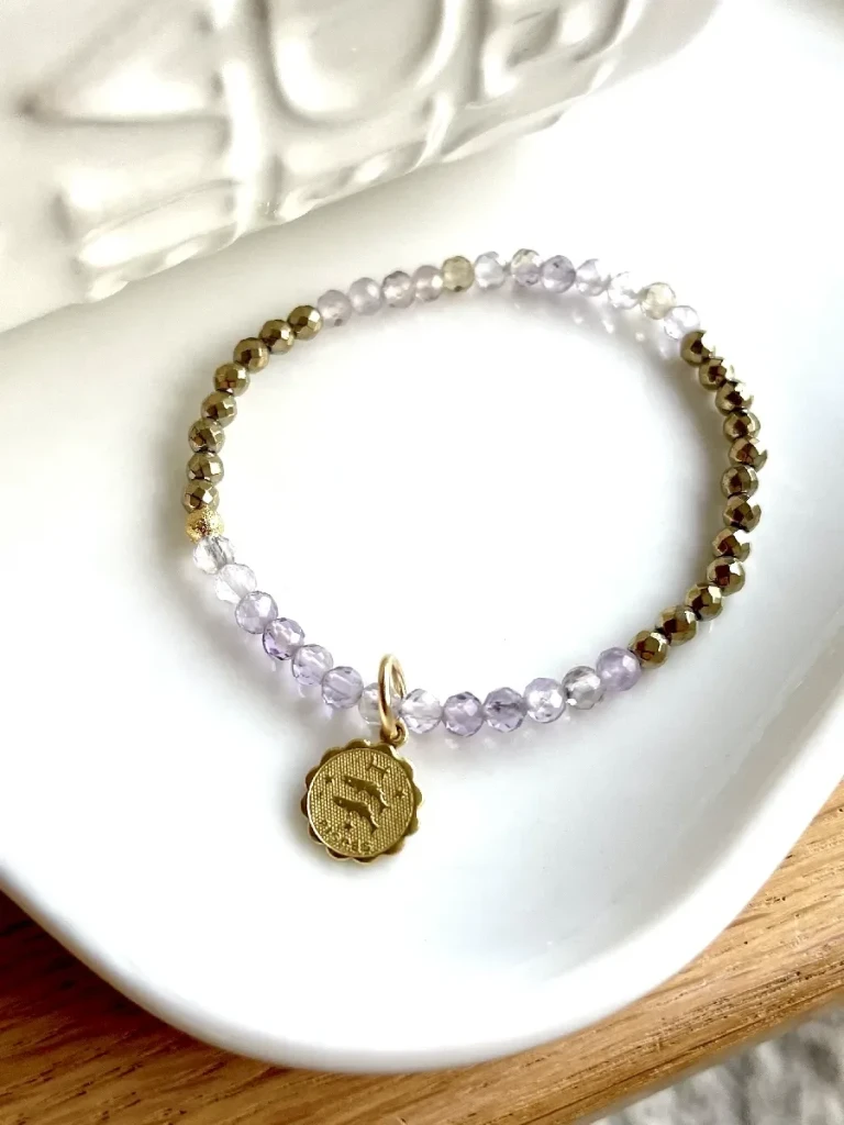 BRACELET POISSON ASTRO AMETHYSTE