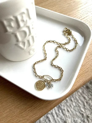 collier gémeaux maille et labradorite