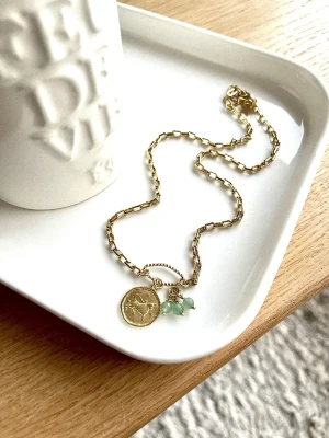 collier taureau chaine et aventurine