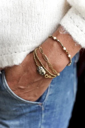 BRACELET CRUZ BOIS FOSSILE
