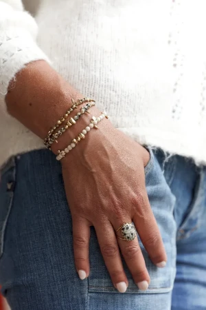 bracelet lucia bois fossile