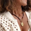 collier saba grenat