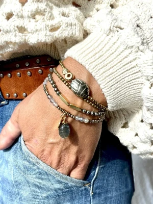 bracelet pure pyrite