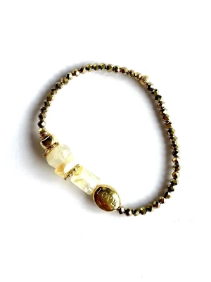 bracelet gaia citrine