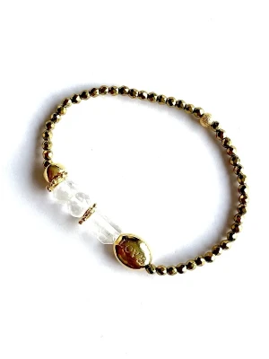 bracelet gaia cristal de roche