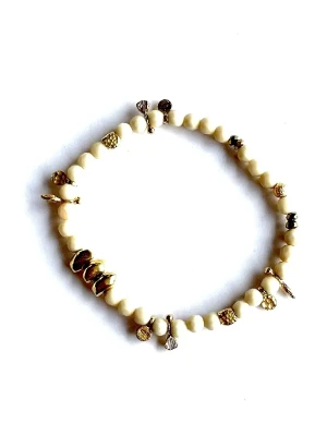 bracelet lucia bois fossile