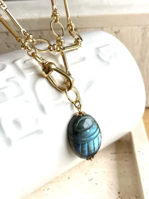 collier scarabée MAMOUNIA