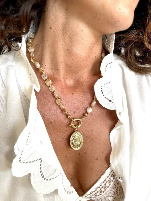 COLLIER SABA CITRINE