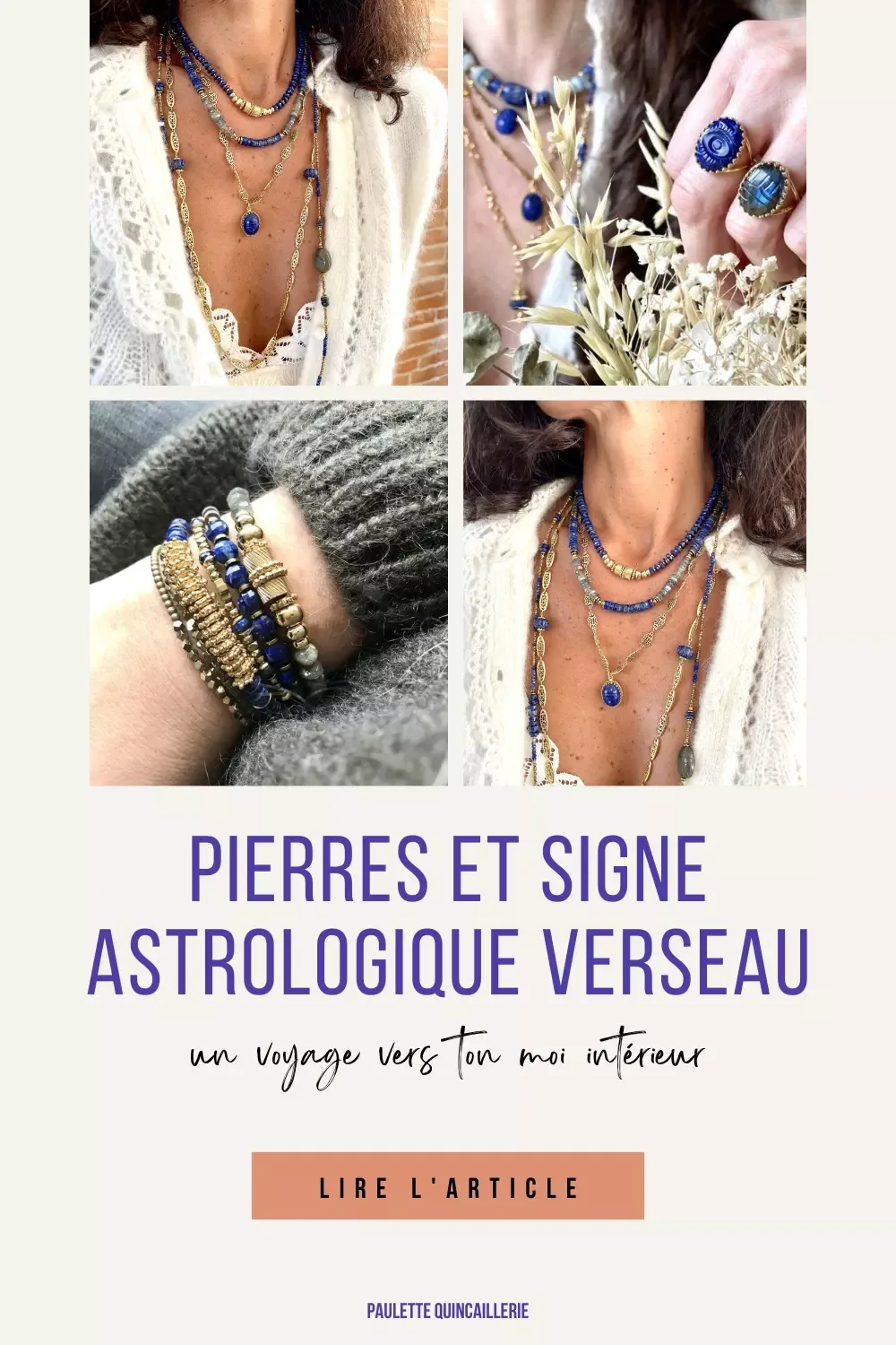 Pierres du signe Verseau