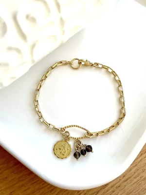 bracelet balance astro quartz fumé