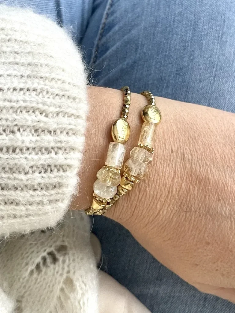 bracelet gaia citrine