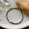 bracelet hématites et amazonite