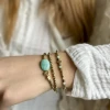bracelet en amazonite