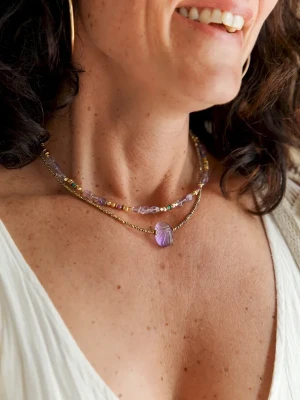 collier amethyste