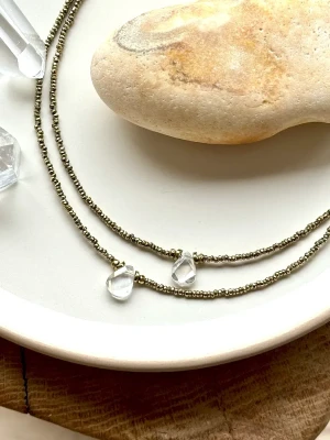 collier cristal de roche