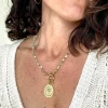 collier saba fluorite