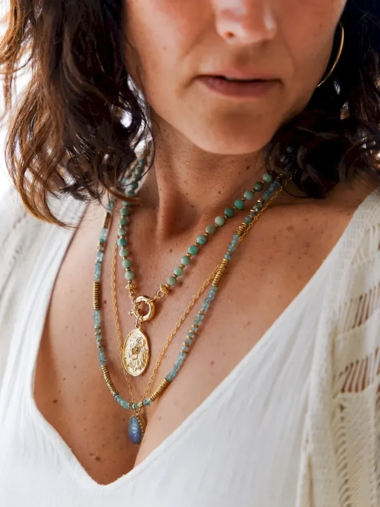 colliers turquoise