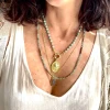 collier saba turquoise