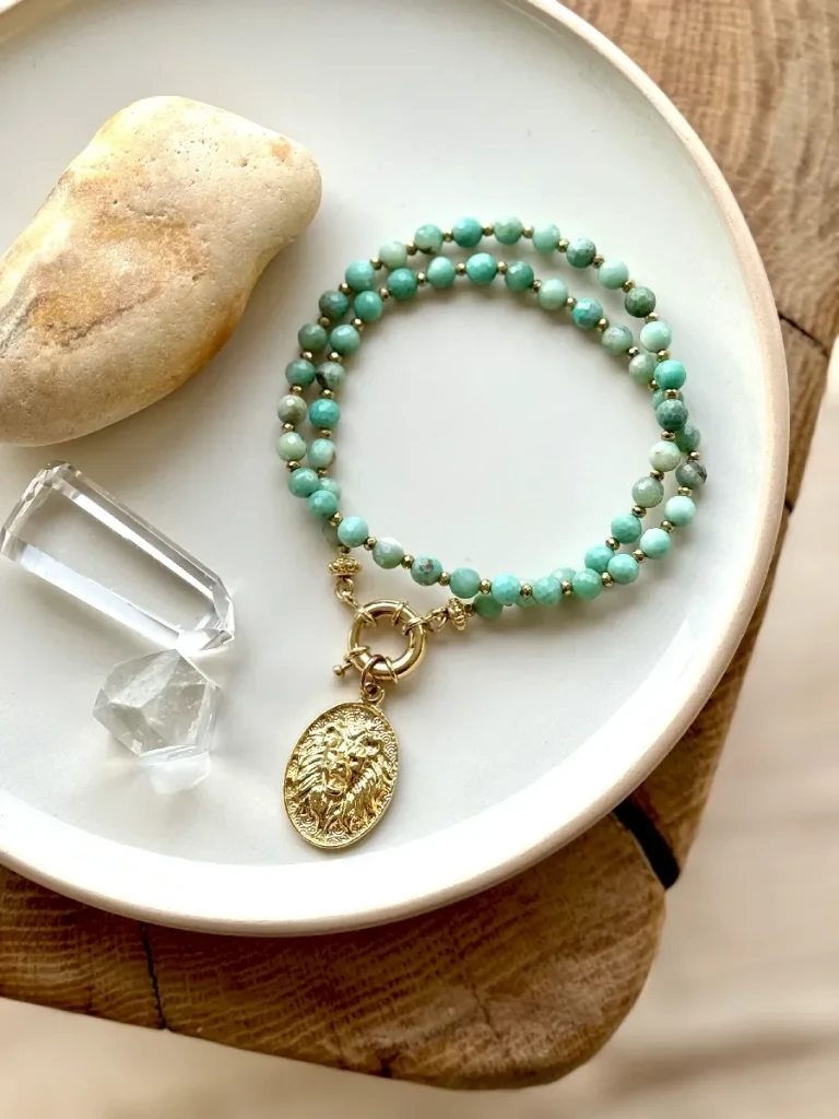 collier saba turquoise