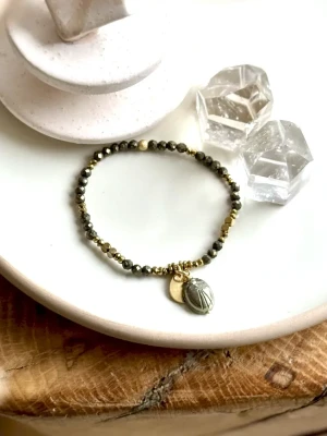 bracelet totem pyrite