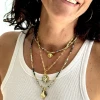 collier freya jaspe dalmatien