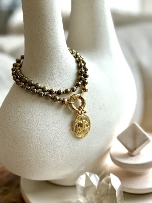 MEDAILLE CÉSAR ELEPHANT QUARTZ FUMÉ