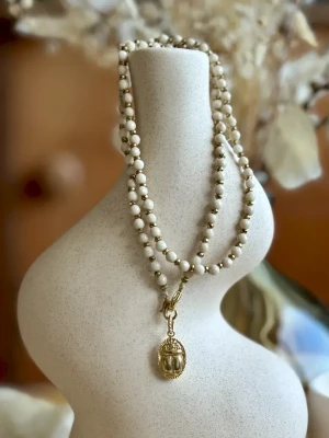 PENDENTIF SCARABÉE OR