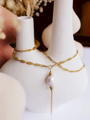 collier sautoir filigrane Marthe chaine or