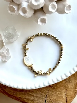 BRACELET LITHA Nacre - Douceur, Féminité