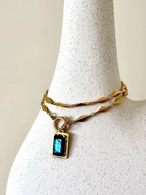 COLLIER CHAINE LOSANGES LOU