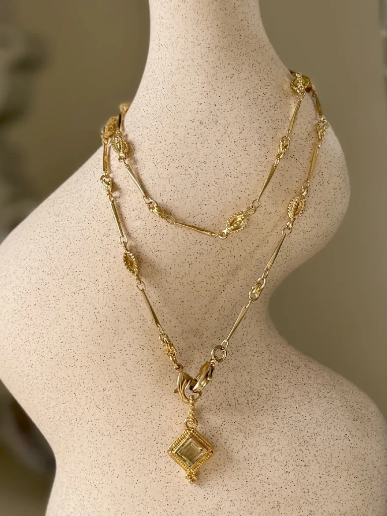 COLLIER CHAINE MAILLE SUZANNE _1