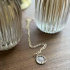 PENDENTIF MÉDAILLON CRISTAL DE ROCHE PAULETTE QUINCAILLERIE_11