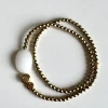 BRACELET SCARABÉE OPALE AUSTRALIENNE CRÉATRICE MADE IN FRANCE PAULETTEQUINCAILLERIE