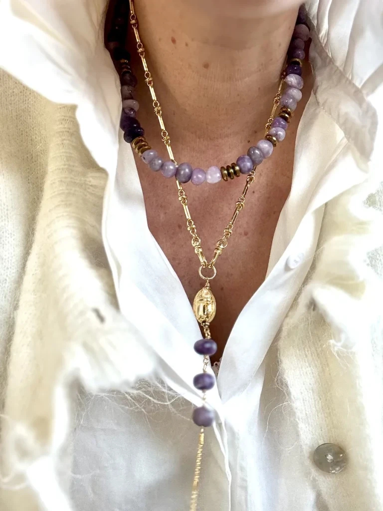 COLLIER PIERRES NATURELLES CRÉATRICE MADE IN FRANCE PAULETTEQUINCAILLERIE_42