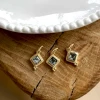 PENDENTIF DONA TOPAZE BLEUE EN PIERRES NATURELLES